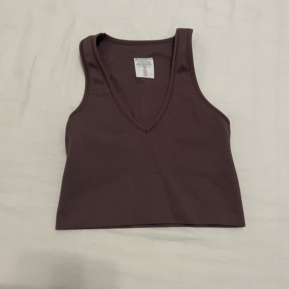 athleta ribbed tank top